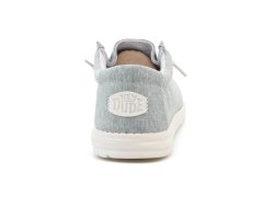 HEYDUDE WALLY STRETCH JERSEY SEAFOAM 45433-3YN 4