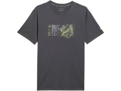 Pánské tričko 4F M2823 antracit 4FWSS26TTSHM2823 22S 1