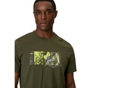Pánské tričko 4F M2823 khaki 4FWSS26TTSHM2823 43S 3