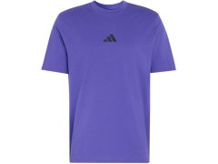Pánské tričko adidas Essentials Small Logo Single Jersey fialové KF2404 1