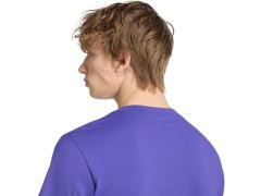 Pánské tričko adidas Essentials Small Logo Single Jersey fialové KF2404 4