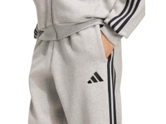 Pánské kalhoty adidas Essentials 3-Stripes Fleece Tapered Cuffed, šedé, KY4127 3