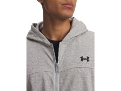 Pánská mikina s kapucí a zapínáním na knoflíky Under Armour Rival LW FZ 6009346-011 2