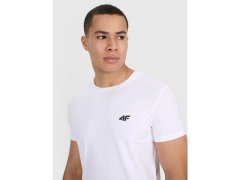 Pánské hladké tričko slim (balení po 2 ks) 4F 4FRMM00TTSHM3068-10S 4