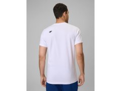 Pánské hladké tričko slim 4F 4FRMM00TTSHM4193-10S 1