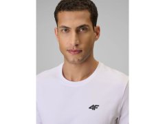 Pánské hladké tričko slim 4F 4FRMM00TTSHM4193-10S 3