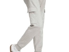Pánské kalhoty adidas Essentials Feelcozy Cargo, světle šedé, JE3823 5
