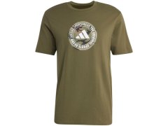 Pánské tričko adidas Camo v&nbsp;olivové barvě KC7164 1
