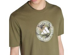 Pánské tričko adidas Camo v&nbsp;olivové barvě KC7164 4