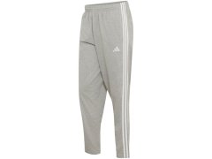 Pánské kalhoty adidas Essentials 3-Stripes Single Jersey Tapered Open Hem, šedé, KY4215 1