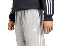Pánské kalhoty adidas Essentials 3-Stripes Single Jersey Tapered Open Hem, šedé, KY4215 3