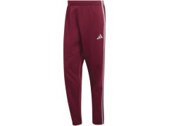 Pánské kalhoty adidas Essentials 3-Stripes Fleece Tapered Cuffed v barvě bordó KY4134 1