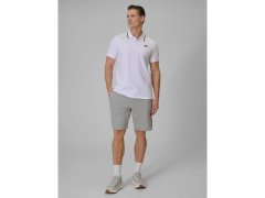 Pánské polo tričko s pravidelným střihem 4F 4FRMM00TPTSM0940-10S 2