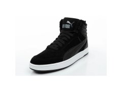 Puma – pánské boty Rebound Street, černé, nad kotníkem, zateplené 2