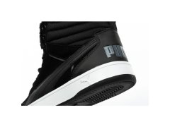 Puma – pánské boty Rebound Street, černé, nad kotníkem, zateplené 6