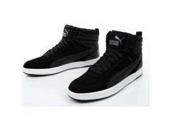 Puma – pánské boty Rebound Street, černé, nad kotníkem, zateplené 7