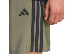 Pánské šortky adidas Essentials 3-Stripes Chelsea Lite Woven v olivové barvě KY4154 4