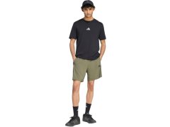 Pánské šortky adidas Essentials 3-Stripes Chelsea Lite Woven v olivové barvě KY4154 5