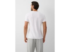 Pánské tričko slim s potiskem 4F 4FRAW26TTSHM4666-10S 1