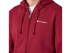 Pánská mikina Champion Hooded Full Zip Sweatshirt, červená, 221794 RS508 3