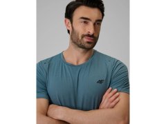 Pánské tréninkové tričko s&nbsp;pravidelným střihem a&nbsp;rychleschnoucí materiál 4F 4FRSS26TFTSM2458-46A 3