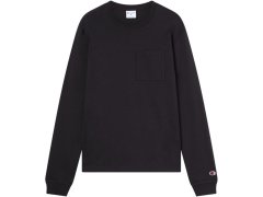 Pánské tričko Champion LS Tee, černé, 222507 KK001 1