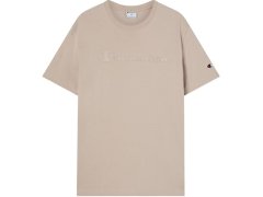 Pánské tričko Champion SS Tee, béžové, 222992 ES084 1