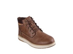 Pánské boty Skechers Garlan Deno hnědé 205235 BRN 1