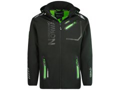 Softshellová bunda pánský Geographical Norway ROYAUTE MEN ASS A BS2 056 (WT1804H/GN-BLACK / zelená) 1