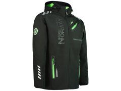 Softshellová bunda pánský Geographical Norway ROYAUTE MEN ASS A BS2 056 (WT1804H/GN-BLACK / zelená) 5