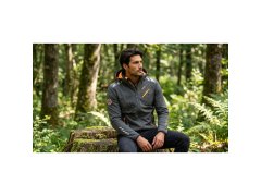 Softshellová bunda pánský Geographical Norway ROYAUTE MEN ASS A BS2 056 (WT1804H/GN-DARK šedá / oranžová) 3