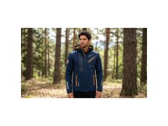 Softshellová bunda pánský Geographical Norway ROYAUTE MEN ASS A BS2 056 (WT1804H/GN-NAVY / oranžová) 2