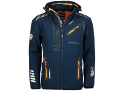 Softshellová bunda pánský Geographical Norway ROYAUTE MEN ASS A BS2 056 (WT1804H/GN-NAVY / oranžová) 4