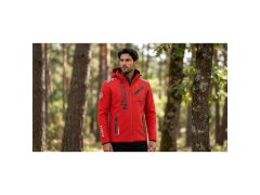 Softshellová bunda pánský Geographical Norway ROYAUTE MEN ASS A BS2 056 (WT1804H/GN-RED / černá) 3
