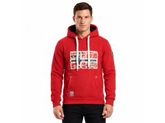 Pánská mikina Geographical Norway GPEPE 2 MEN 100 EO BS2 (WT1874H/GN-RED) 4