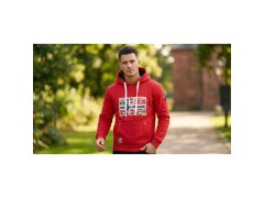 Pánská mikina Geographical Norway GPEPE 2 MEN 100 EO BS2 (WT1874H/GN-RED) 6