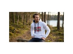 Pánská mikina Geographical Norway GPEPE 2 MEN 100 EO BS2 (WT1874H/GN-WHITE) 5