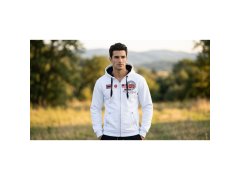 Pánská mikina Geographical Norway GORMA MEN 100 EO +BS (WT1880H/GN-WHITE) 6
