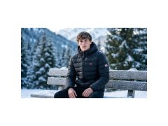 Pánská bunda Geographical Norway AMIGO HOOD BLACK DB MEN 096 (WA1455H/GN-BLACK) 5