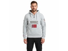 Pánská mikina Geographical Norway GYMCLASS BGREY DB GTX MEN 054 (WW2844H/GN-BLENDED GREY) 4