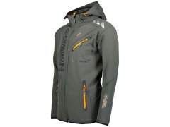 Pánská softshellová bunda Geographical Norway ROYAUTE DGREY-ORANGE GTX MEN 068 (WW4643H/GN-DARK GREY / ORANGE) 7