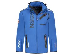 Softshellová bunda pánský Geographical Norway ROYAUTE DB královsky modrá černá MEN 068 (WY2168H/GN-ROYAL modrá / černá) 4