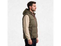 Pánská vesta Geographical Norway VITO KAKI DB MEN 001 (WZ6239H/GN-KAKI) 2