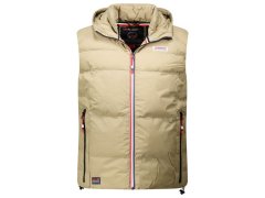 Pánská vesta Geographical Norway VITO BEIGE DB MEN 001 (WZ6241H/GN-BEIGE) 1