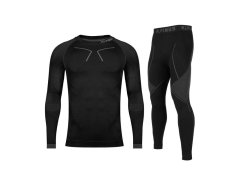 Alpinus Tactical Base Layer Set black-grey M GT43276 pánské 1
