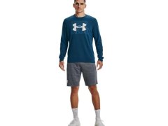 Pánské tričko UA Rival Terry Logo Crew M 1370391 458 - Under Armour 4