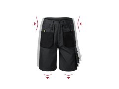 Rimeck Ranger M MLI-W0694 ebenově šedé šortky 3
