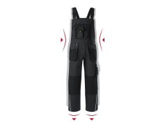 Rimeck Ranger M MLI-W0494 ebenově šedé kalhoty 3
