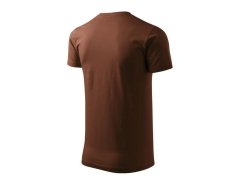 Pánské tričko Basic M MLI-12938 chocolate - Malfini 1