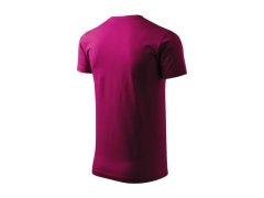 Pánské tričko Basic M MLI-12949 fuchsiově červená - Malfini 4